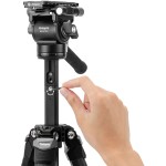 Fotopro Pantour Origin Plus Video Tripod (Black)