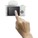 Sony ZV-E10 Mirrorless Camera with 16-50mm Lens (White)