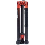 Fotopro X-Aircross 3 Carbon Fiber Travel Tripod with FPH-42QR Ball Head (Flame Orange)