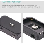 Tilta L-Series Battery Plate (Black)