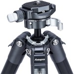Fotopro FLY-1 Aluminum Travel Tripod with Arca-Type Ball Head (Slate Gray)