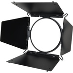 Litepanels 4-Leaf Rotating Barndoors for Studio X3 LED Fresnel Lights (7.9")