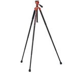 Fotopro X-Aircross 3 Video Carbon Fiber Tripod (Flame Orange)