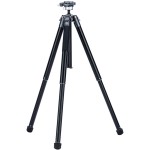 Fotopro FLY-1 Aluminum Travel Tripod with Arca-Type Ball Head (Slate Gray)