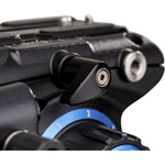 Benro C3883 Reverse-Folding Carbon Fiber Travel Tripod with S6Pro Fluid Video Head