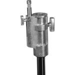 Matthews Low Boy Junior Double Riser Rolling Steel Stand - 6'3"