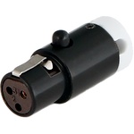 Cable Techniques CT-LPS-TA3-W LPS Low-Profile TA3F Connector (White)