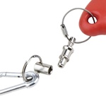 KUPO Quick Release SafetyPin With Key Chain & Spring Hook