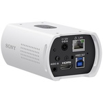 Sony Compact UHD 4K Box-Style POV Camera with Wide-Angle Lens (NDI License Key Code, White)