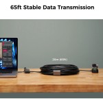 OBSBOT USB-A to USB-C 3.0 Data-Only Cable for Select Cameras (65')