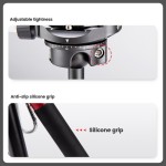 Fotopro FY-820 Free-1 Compact Aluminum Travel Tripod (Rose Gold)