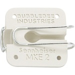 Bubblebee Industries Lav Concealer for Sennheiser MKE-2 (Set of 6: 3 Black, 3 White)