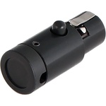 Cable Techniques LPS Low-Profile Right-Angle TA4F Connector (Standard Outlet, Black Cap)