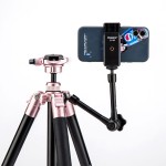 Fotopro FY-820 Free-1 Compact Aluminum Travel Tripod (Rose Gold)