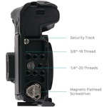 Tilta Lightweight Camera Cage Kit for Canon R8 (Black)