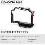 Tilta Full Camera Cage for GH6 (Black)