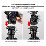 Fotopro LY-60 Quick Adjust Horizontal Head, Leveling Base
