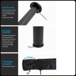 Fotopro X-75C Carbon Fiber Tripod with Ball Head