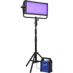 Litepanels Gemini 2x1 Soft RGB LED Light Panel (Pole-Operated Yoke, Bare Ends Power Cord)