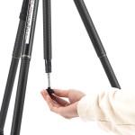 Fotopro X-Aircross 3 Carbon Lite Fiber Travel Tripod with FPH-32Q Ball Head (Slate Gray)