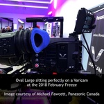 Bluestar Oval Large Viewfinder Eyecushion (Fleece, Unicorn)