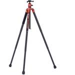 Fotopro X-Aircross 3 Carbon Fiber Travel Tripod with FPH-42QR Ball Head (Flame Orange)