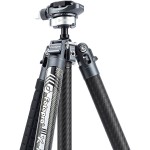 Fotopro X-Aircross 3 Carbon Lite Fiber Travel Tripod with FPH-32Q Ball Head (Slate Gray)