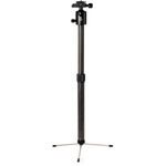 Benro GlobeTrotter Pro Carbon Fiber Travel Tripod with Photo Ball Head (Black)