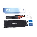 Fotopro X-Aircross 3 Video Carbon Fiber Tripod (Flame Orange)