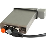 Cable Techniques 24" Low-Profile LPS TA3F To TA3F Cable (Gray)