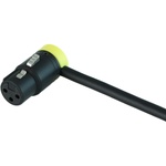 Cable Techniques Low-Profile Right-Angle XLR 3-Pin Female Connector (Large Outlet, A-Shell, Yellow Cap)