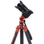 Fotopro X-Aircross 3 Lite Video Carbon Fiber Tripod (Flame Orange)