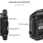 Tiltaing Monitor Cage for Atomos Ninja V (Black)