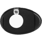 Bluestar Oval Long Viewfinder Eyecushion (Ultrasuede, Black)