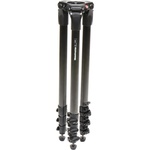 Manfrotto 536 Carbon Fiber Tripod with 509HD Video Head and Padded Carry Bag