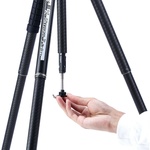 Fotopro X-Aircross 3 Video Carbon Fiber Tripod (Slate Gray)