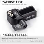 Tilta HDMI Clamp Attachment for Panasonic GH6