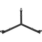 Miller DS-20 Aluminum Tripod System - consists of: DS-20 Fluid Head, DS 2-Stage Tripod, On-Ground Spreader and Softcase - Supports 20 lbs