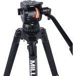 Miller CX10 Sprinter II 2-Stage Alloy Tripod System with Ground Spreader