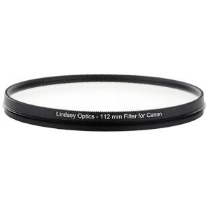 Lindsey Optics 112mm Clear Filter for Canon Cine-Servo 17-120mm Zoom