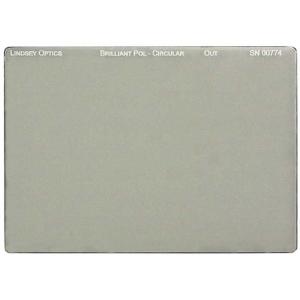 Lindsey Optics 4 x 5.65" Brilliant-Pol Circular Polarizer with Anti-Reflection Coating
