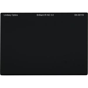 Lindsey Optics Brilliant IR ND Filter with Anti-Reflection Coating (4 x 5.65", 10-Stop