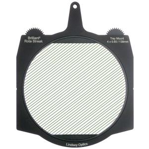Lindsey Optics Brilliant² 4 x 5.65" Rota-Streak Filter (Green, 4mm Cylindrical Lens Spacing)