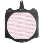 Lindsey Optics Brilliant² 4 x 5.65" Rota-Streak Filter (Red, 4mm Cylindrical Lens Spacing)