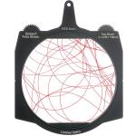 Lindsey Optics Brilliant² 4 x 5.65" Rota-Streak Filter (Red, Swirl)