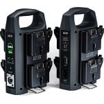 Anton/Bauer Titon Micro 90 4-Battery Kit with GM4 Charger Kit (Gold Mount)