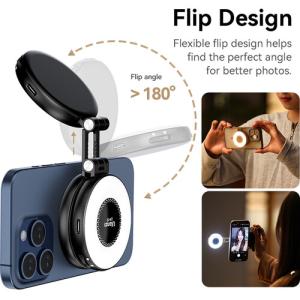 Ulanzi LM19 MagSafe LED Selfie Ring Light (Black)