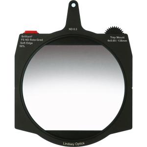 Lindsey Optics Rota-Grad FSND Graduated ND Soft Edge Filter (4 x 5.65", 1-Stop)