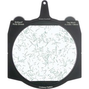 Lindsey Optics Brilliant² Rota-Streak Filter (6.6 x 6.6", Green-Confetti)