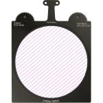 Lindsey Optics Brilliant² Rota-Streak Filter (6.6 x 6.6", Pink, 6mm Cylindrical Lens Spacing)